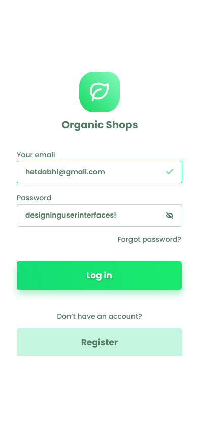 Password Entered (Alt)